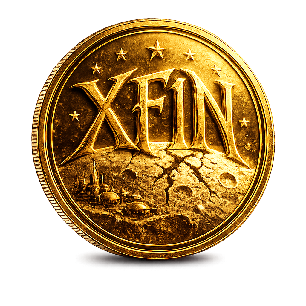 XFIN Coin Logo Transparent